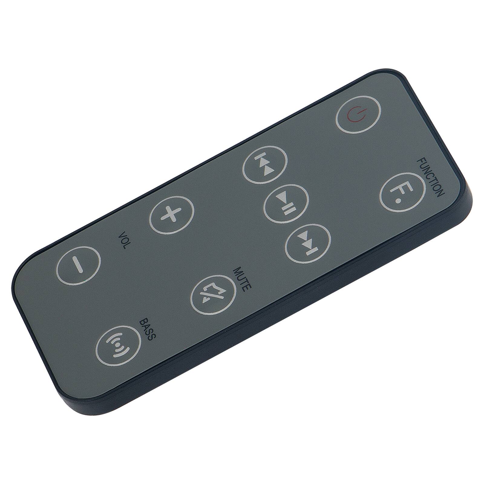 I + VOL MUTE 7 BASS () G F. FUNCTION