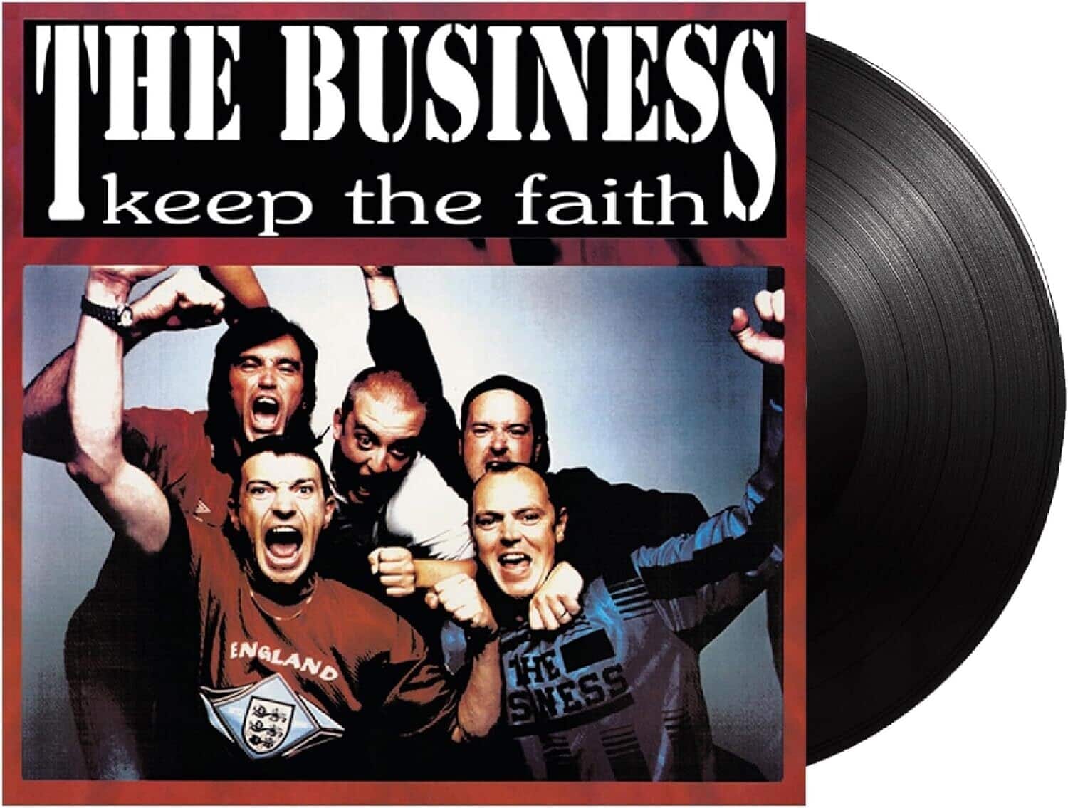The Business - Keep The Faith - Black Vinyl   - VINYL LP price history on PriceWatchPro
