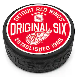 Mustang Drinkware - Detroit Red Wings Original Six Puck - Multicolor