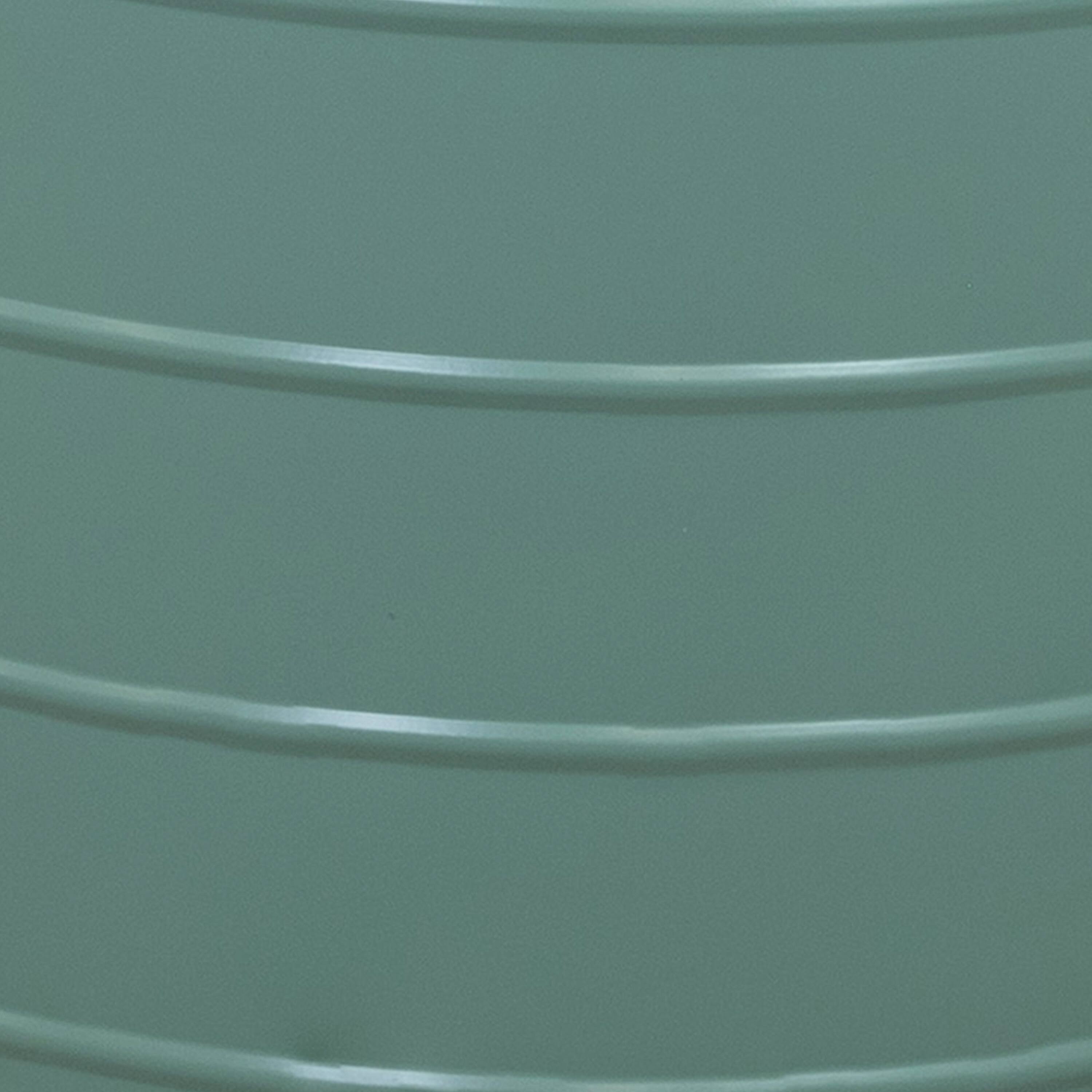 Alt View 7. Sunnydaze - 4-Leaf Clover-Shaped Galvanized Steel Raised Planter Bed - Green.