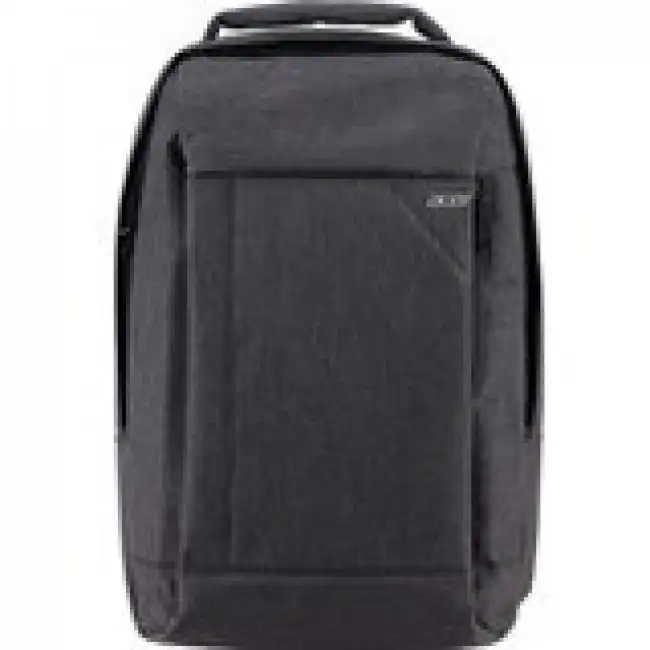 Front. Acer - Acer ABG740 Carrying Case (Backpack) for 10" to 15.6" Notebook, Tablet - Gray - Water Resistant Exterior - Polyester - Gray.
