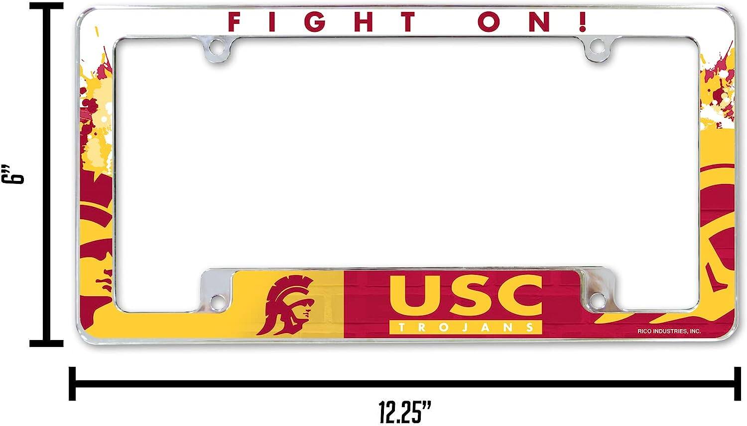 FIGHT ON!  
USC TROJANS  
RICO INDUSTRIES, INC.  

6"  
12.25"