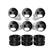 Angle. Night Owl - 8-Channel, 6-camera Indoor/Outdoor Wired 4K Ultra HD 2TB NVR Spotlight Surveillance System - White.