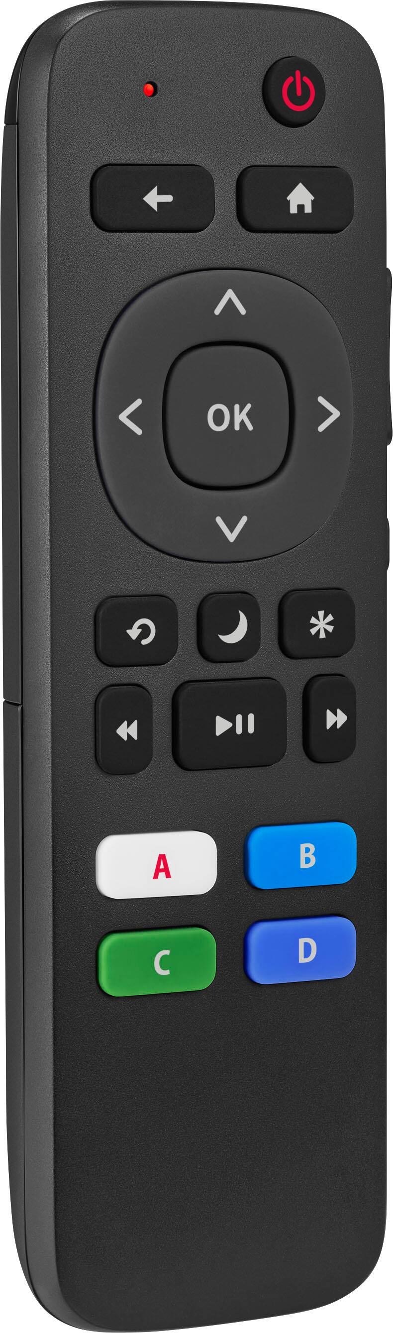 Alt View 13. Insignia™ - Replacement Remote for Insignia, TCL & Hisense Roku TVs - Black.