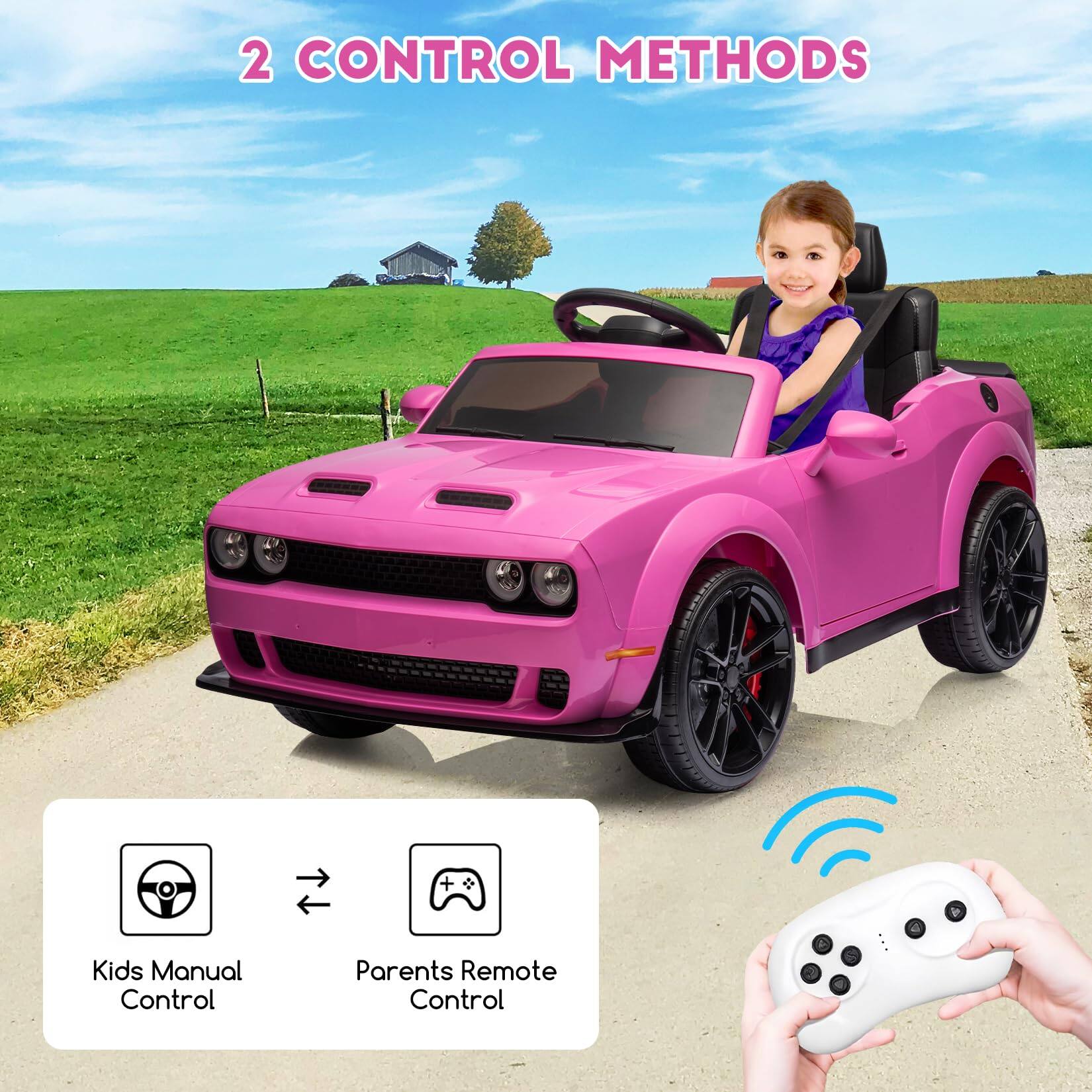 2 CONTROL METHODS

Kids Manual Control → Parents Remote Control