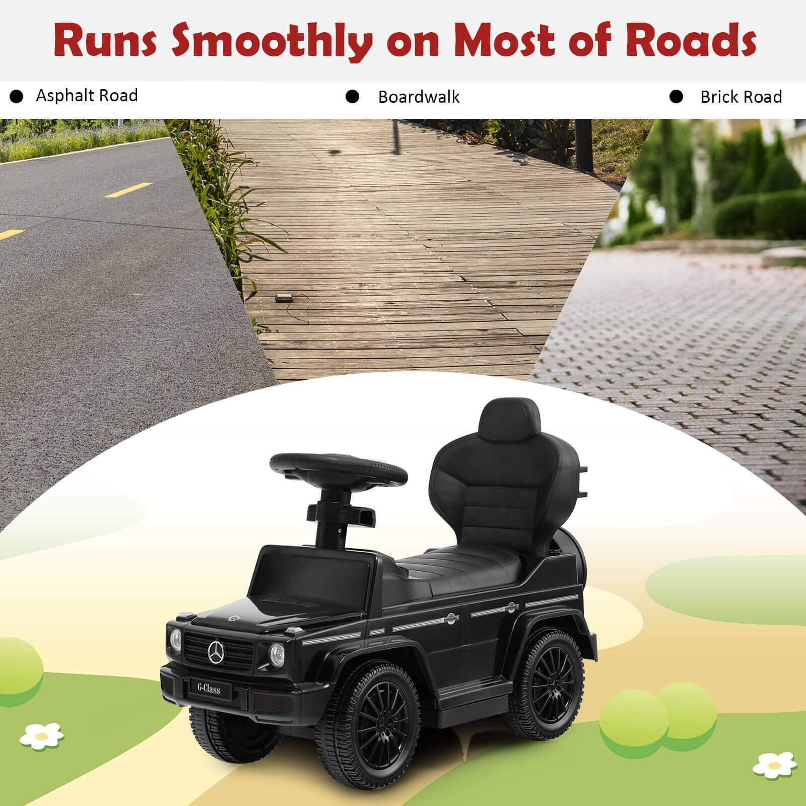 Runs Smoothly on Most of Roads

- Asphalt Road
- Boardwalk
- Brick Road