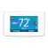 Front. Copeland - Sensi Touch Smart Programmable Wi-Fi Thermostat-Works with Alexa, C-Wire Required - White.