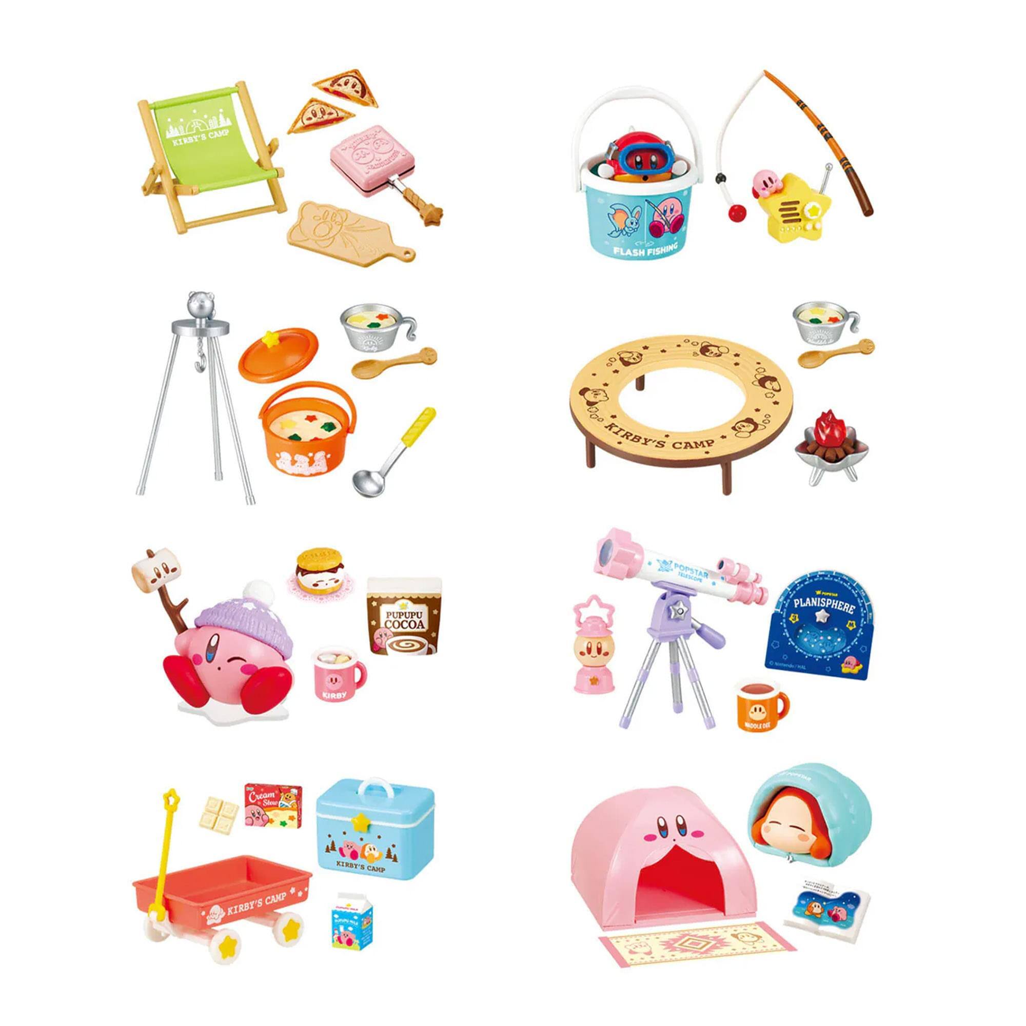 Little Buddy - Kirby Camp Re-Ment Blind Box Mini Figure | One Random - Multi-Colored