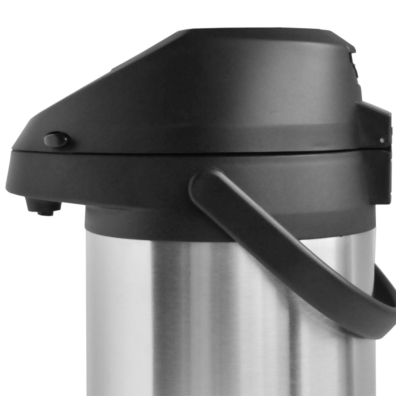 Angle. Brentwood - Brentwood CTSA-2500 2.5-Liter Airpot Hot & Cold Drink Dispenser - Silver.
