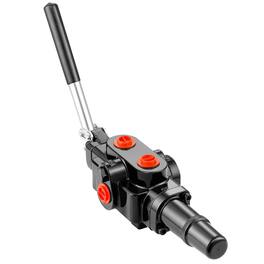 VEVOR - Hydraulic Log Splitter Valve 1 Spool, 25 GPM Hydraulic Directional Control Valve, 3626PSI Hydraulic Loader Valve - Black