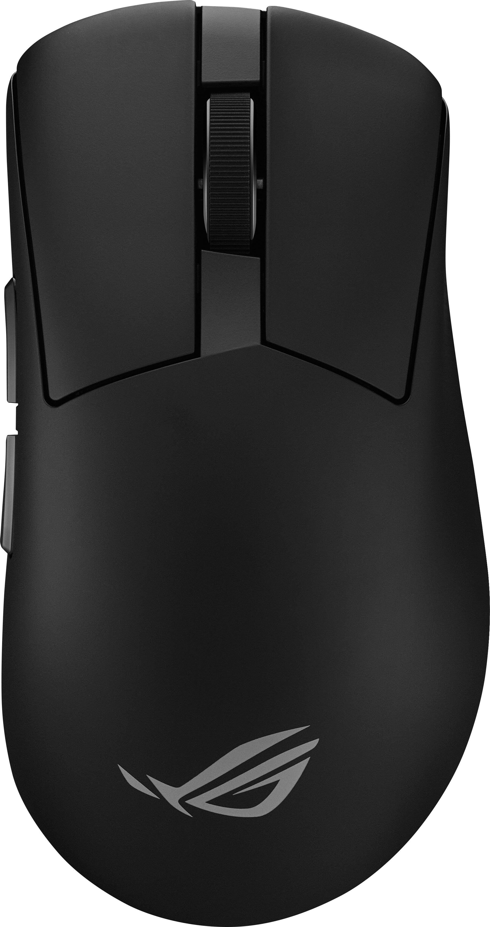 ASUS - ROG Gladius IV Ultralight Optical Gaming Mouse with ROG SpeedNova Wireless Technology and Customizable Weight Tuning - Wireless - Black
