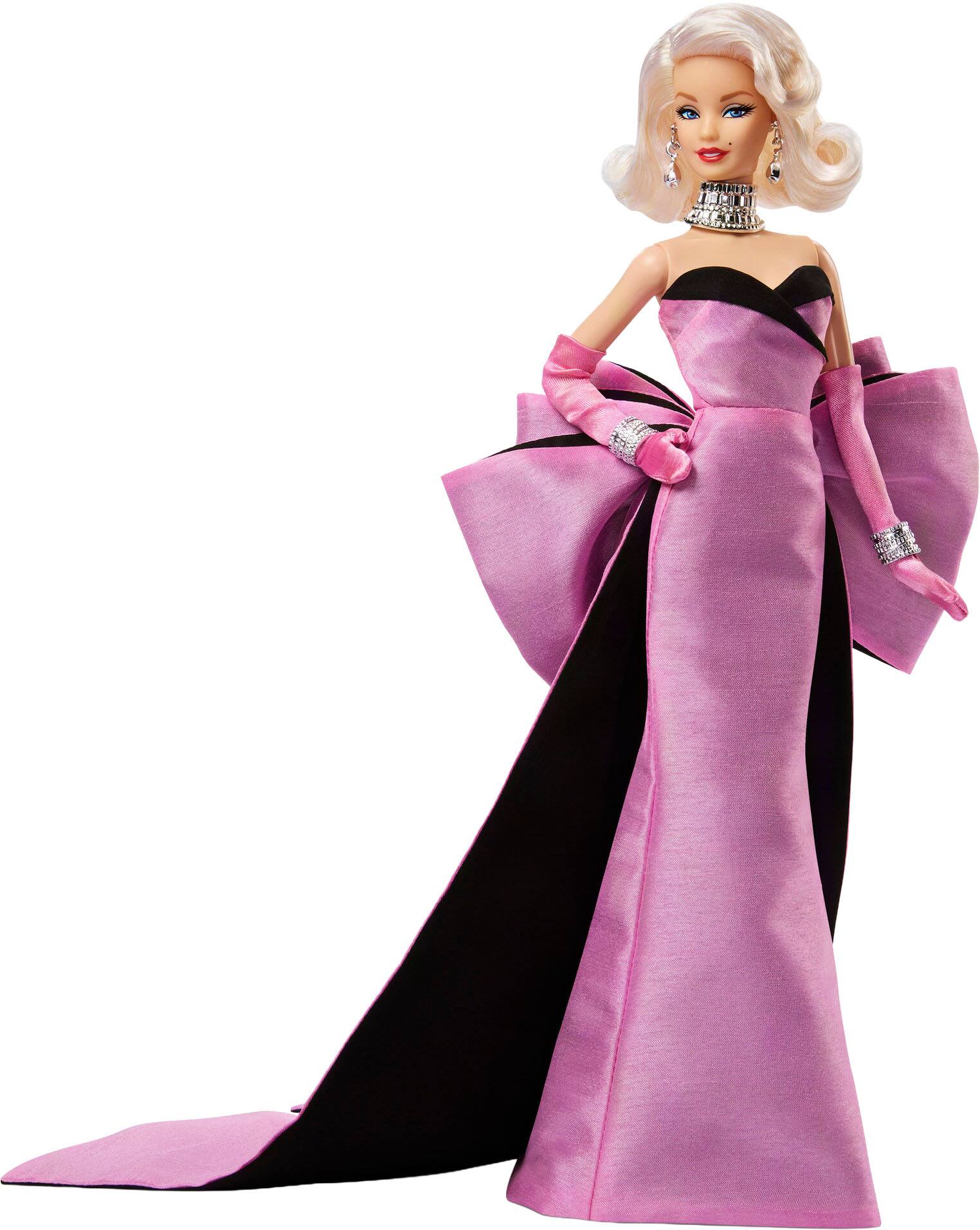 Angle. Mattel - Marilyn Monroe Barbie Signature Collectible Doll.