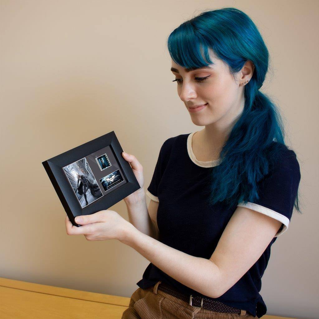 Alt View 1. Trend Setters - Batman: The Dark Knight Rises (Batman) Minicell FilmCells Framed Desktop Presentation USFC5929 - Multicolor.