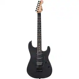 Charvel - Pro-Mod San Dimas Style 1 HSS FR E Sassafras Electric Guitar, Ebony Fingerboard, Satin Black