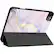 Alt View 15. SaharaCase - Folio Case for Apple iPad Pro 11" (2nd, 3rd, and 4th Gen 2020-2022) - Pink Marble.
