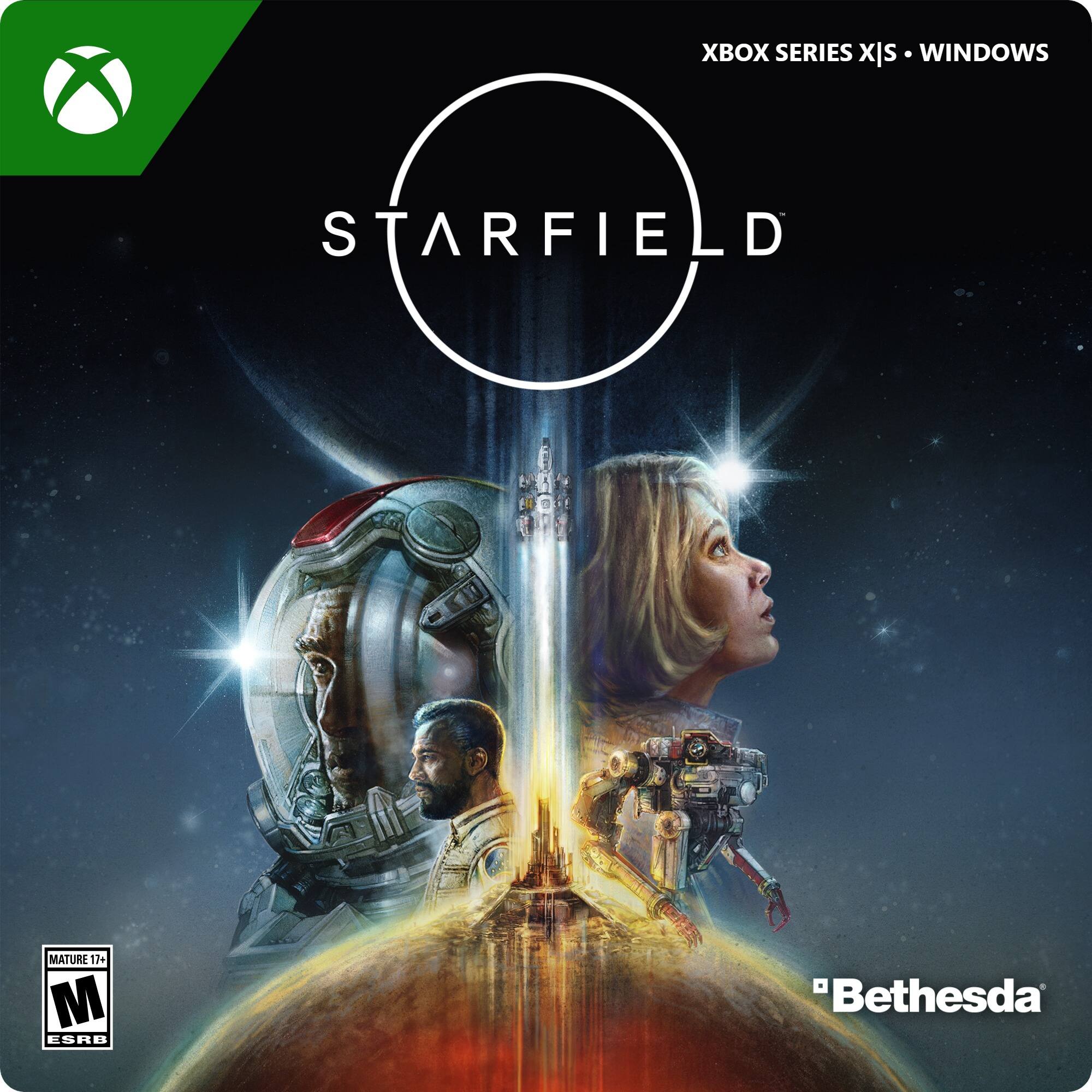 XBOX SERIES X|S • WINDOWS  
STARFIELD  
MATURE 17+  
ESRB  
"Bethesda"
