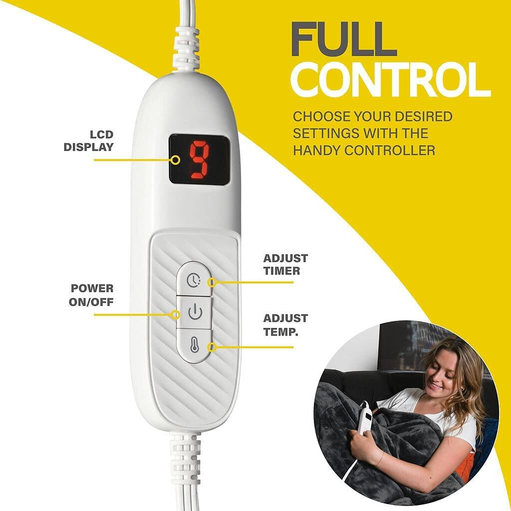 FULL CONTROL

CHOOSE YOUR DESIRED SETTINGS WITH THE HANDY CONTROLLER

LCD DISPLAY

POWER ON/OFF

ADJUST TIMER

ADJUST TEMP.