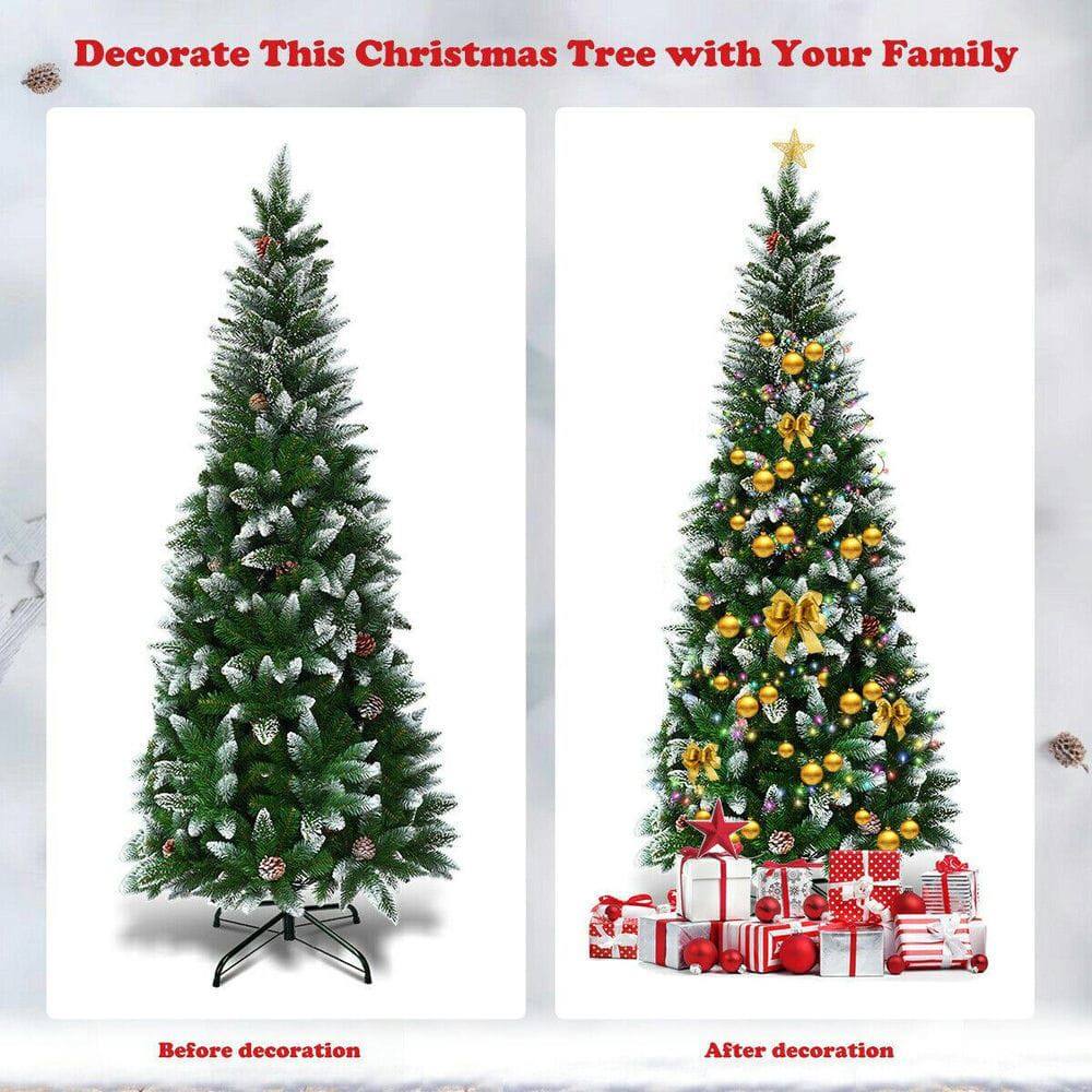 Decorate This Christmas Tree with Your Family

Before decoration

After decoration