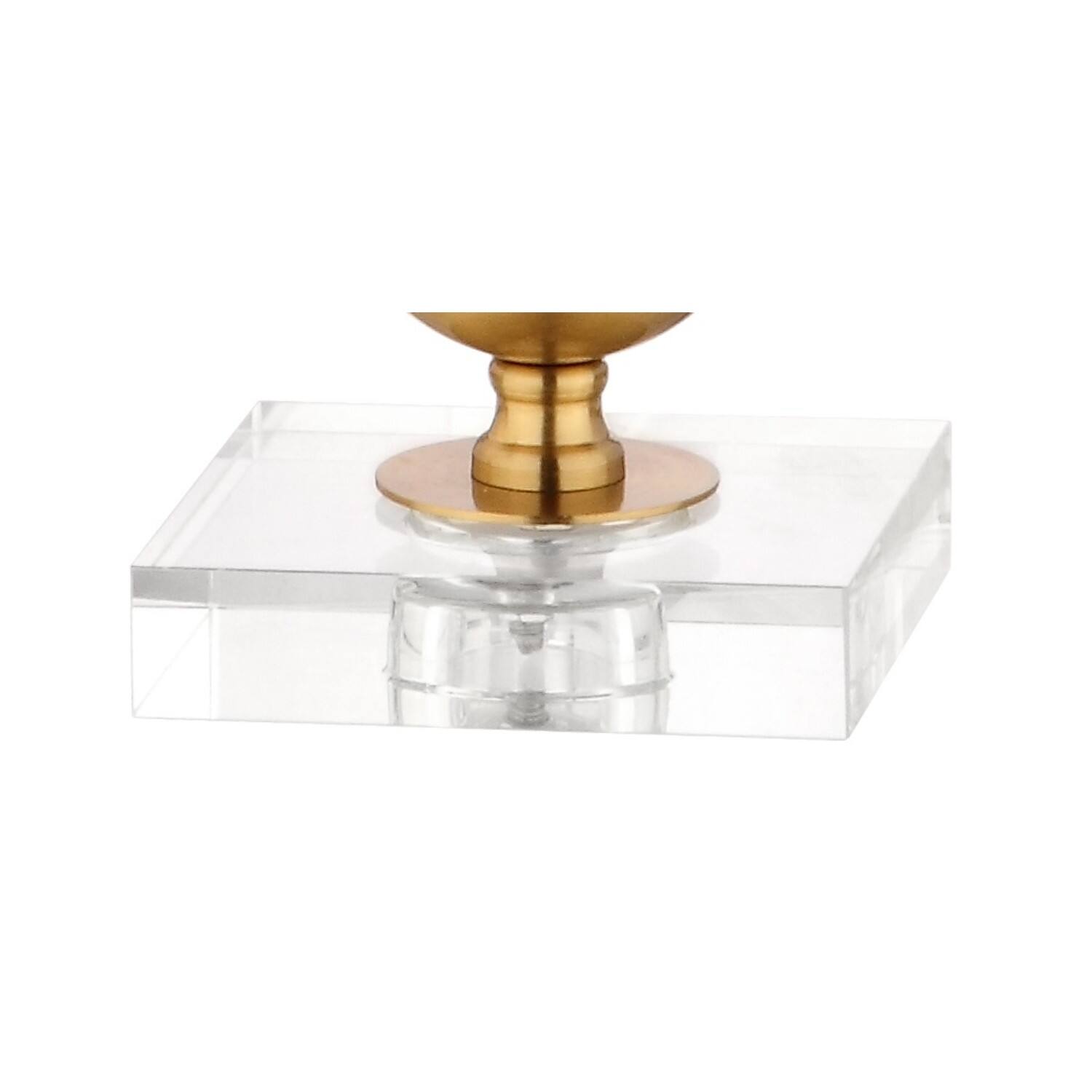 Alt View 4. Jonathan Y - Hollis 34 in. Metal LED Table Lamp, Brass with Crystal Base (Set of 2) - Brass.