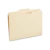 Front. Staples - Staples 30% Recycled File Folders, 1/3-Cut Tab, Center Position, Letter Size, Manila, 100/Box (ST116780/116780) - Manila.