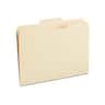 Staples - 30% Recycled File Folders, 1/3-Cut Tab, Center Position, Letter Size, 100/Box (ST116780/116780) - Manila