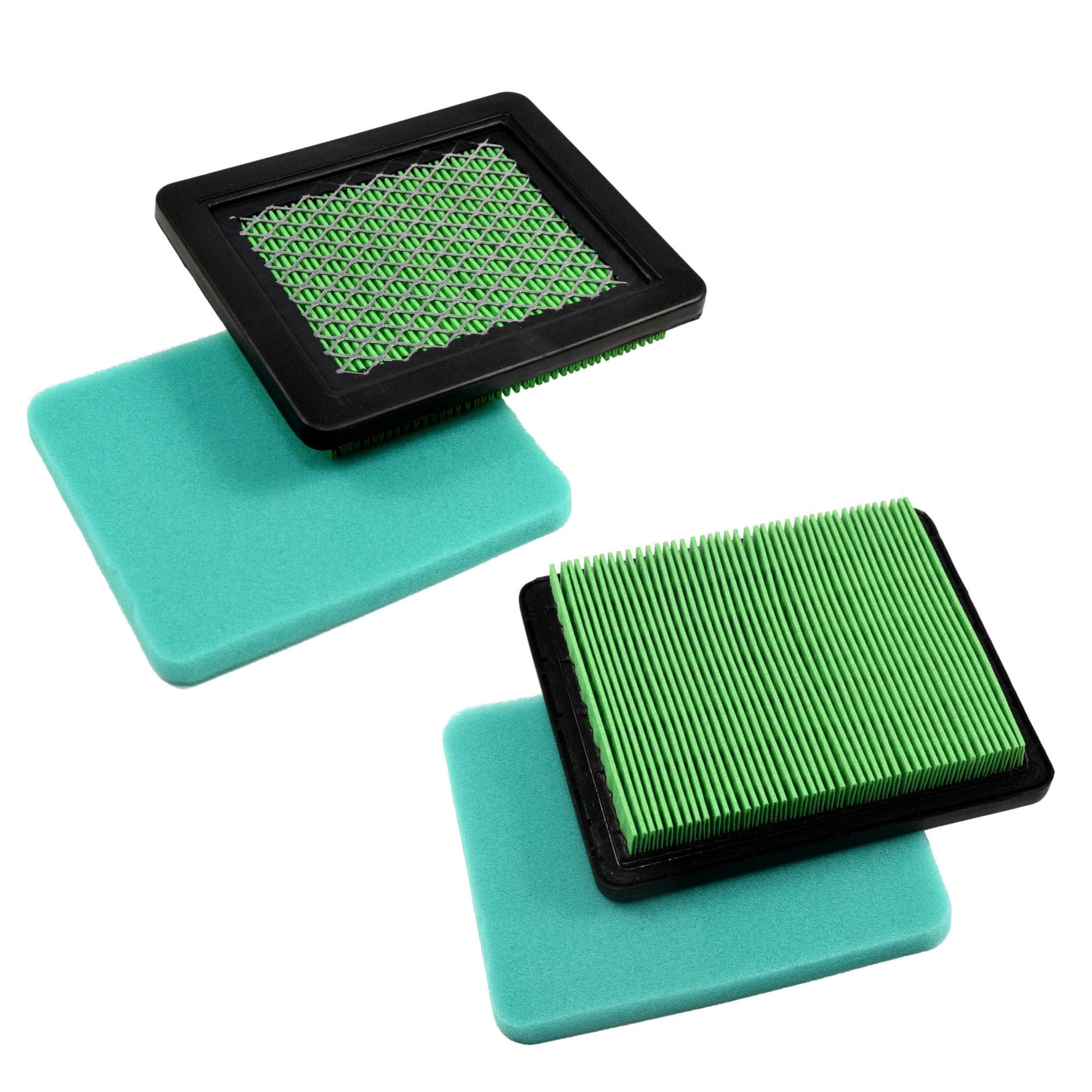 HQRP - 2-Pack Flat Air Filter Cartridge + Pre-Filter for Honda GC160 GCV160 GC190 GX100 Lawn Mower Engines price history on PriceWatchPro