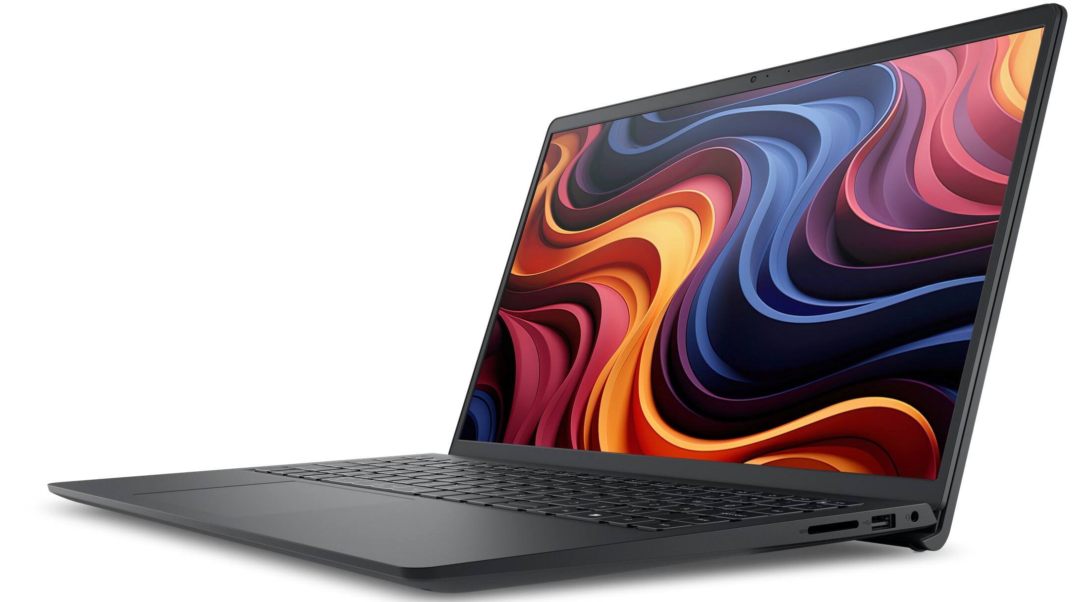 Left. Dell - 15 DC15255 Notebook Laptop PC | AMD Ryzen 5 7520U | 8GB RAM + 512GB NVMe | WebCamera | 15-in FHD | Windows 11 Pro..