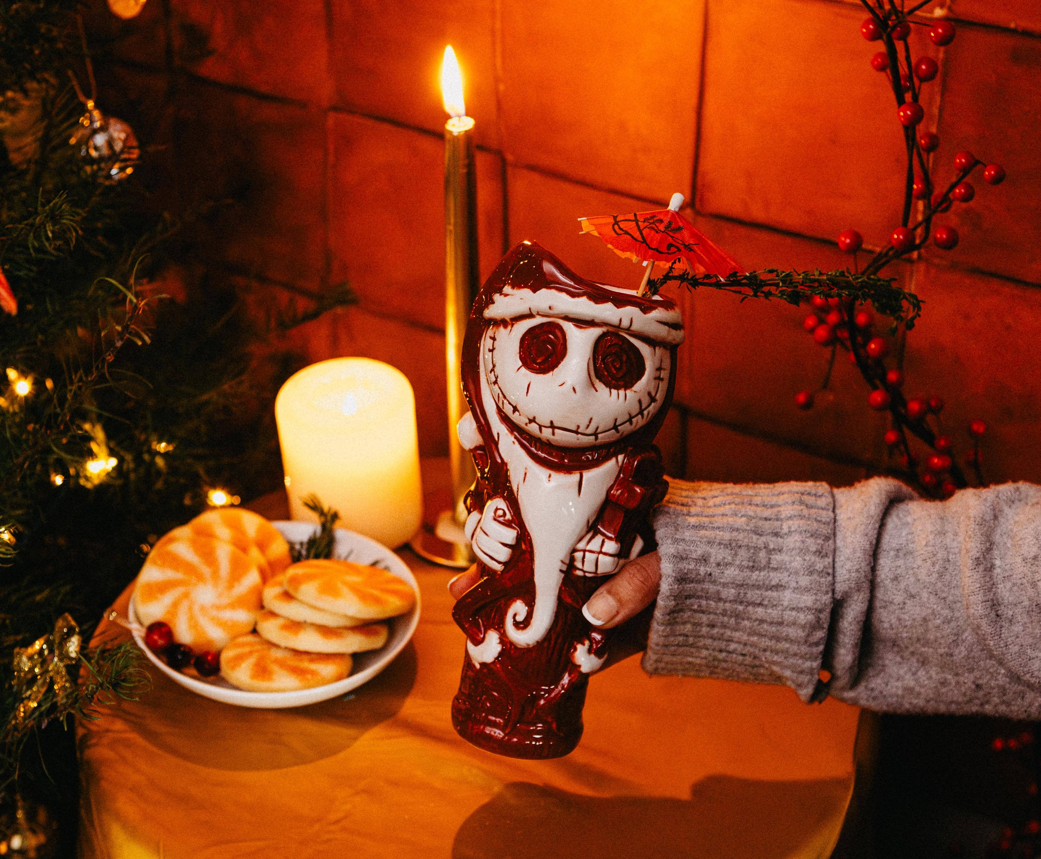 Alt View 10. Disney - Geeki Tikis Disney The Nightmare Before Christmas Santa Jack Ceramic Mug - Red.