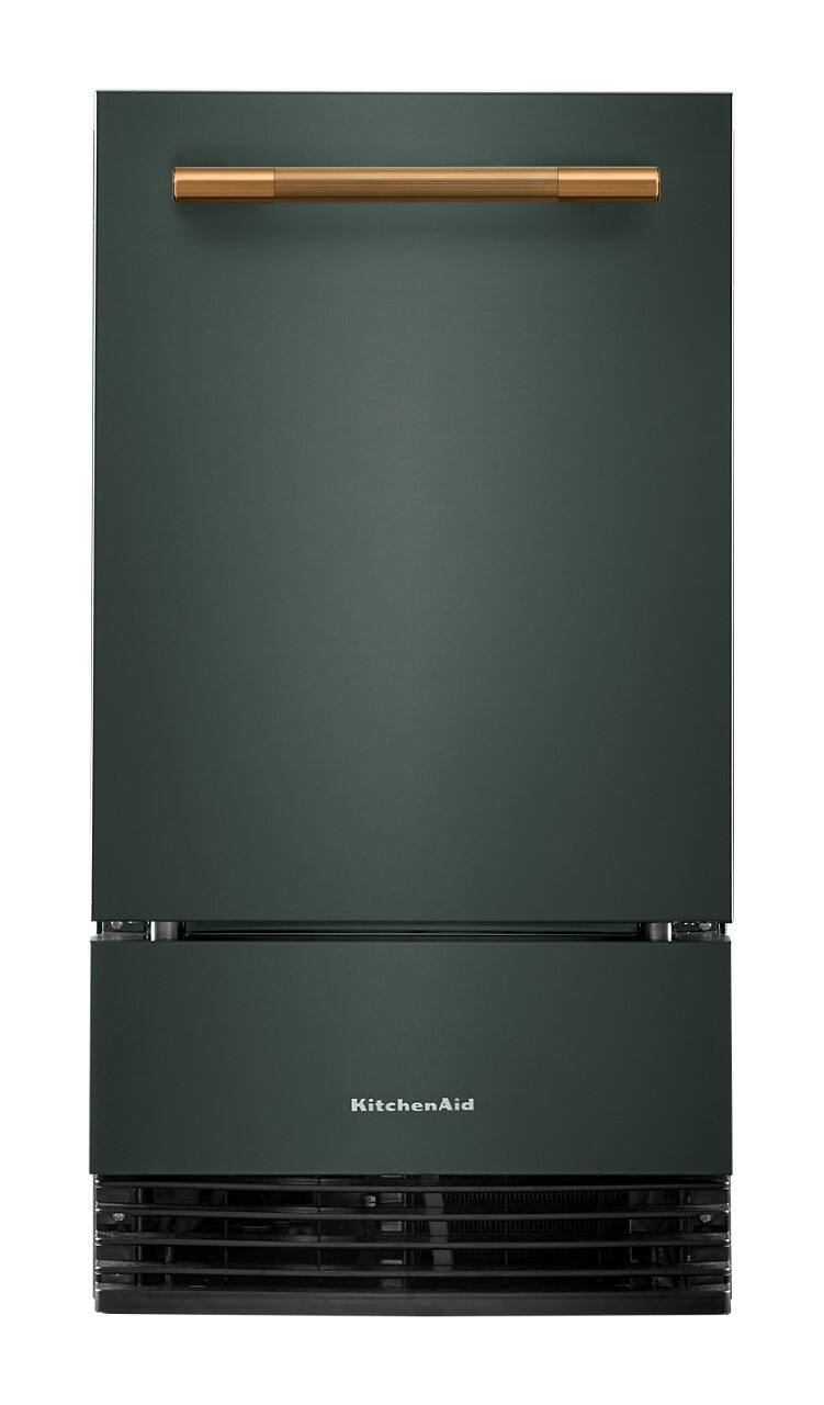 Alt View 14. KitchenAid - 18 inch 35-Lb. Ice Maker - Juniper.