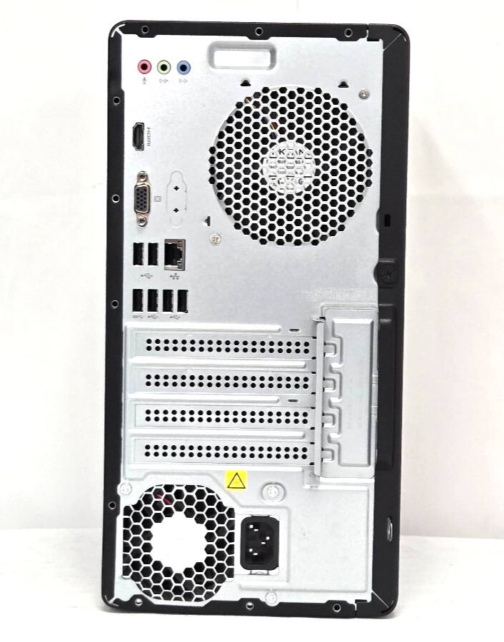 Alt View 1. HP - Pavilion 590-P0127C Mini Tower Desktop PC Computer Intel Core i5-8th Gen 16GB Ram 256GB SSD Windows 11, Wired KB & Mouse.