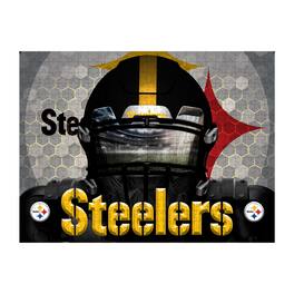 Sporticulture - Pittsburgh Steelers 18" x 24" 3D Facemask Puzzle - Multicolor