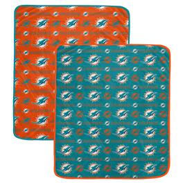 Pegasus - Miami Dolphins 60- x 70- Home & Away Two-Piece Blanket Set - Multicolor