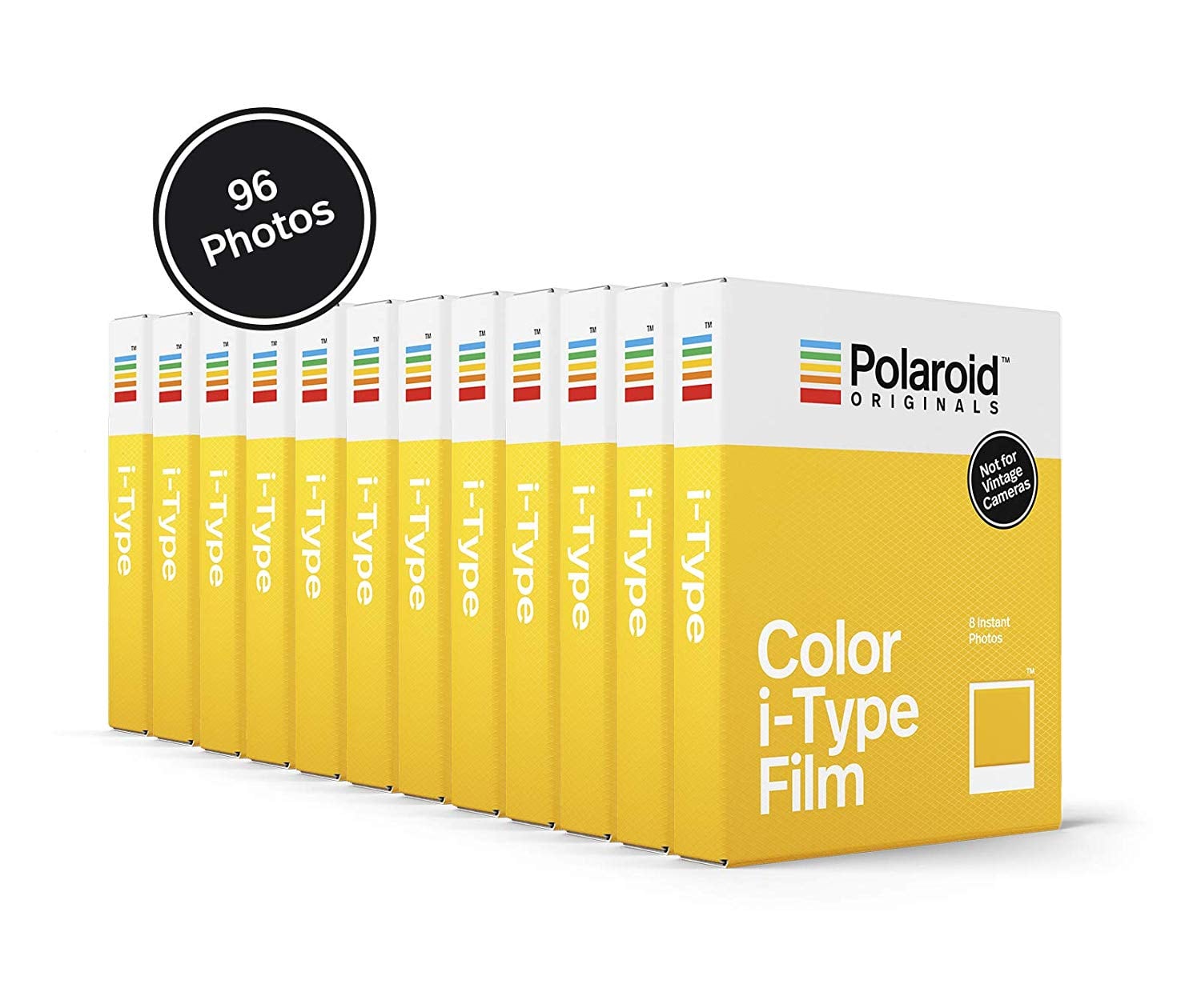 Polaroid Originals - Color Instant Film for i-Type Cameras (12-Pack,96 Exposures)