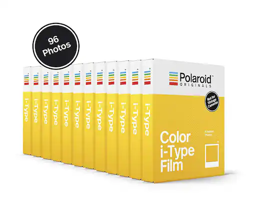 96 Photos
Polaroid Originals
Color i-Type Film
Not for Vintage Cameras
8 Instant Photos