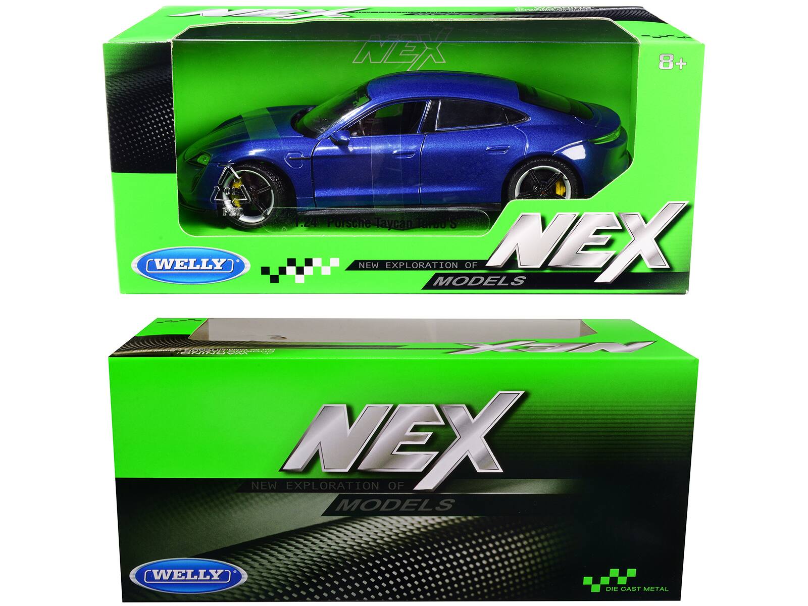 ACOR NEX | 8+ + WELLY 1:24 Porsche Taycan uno's NEW EXPLORATION MODELS OF NEX - NEW NEX EXPLORATION OF MODELS WELLY DIE CAST METAL