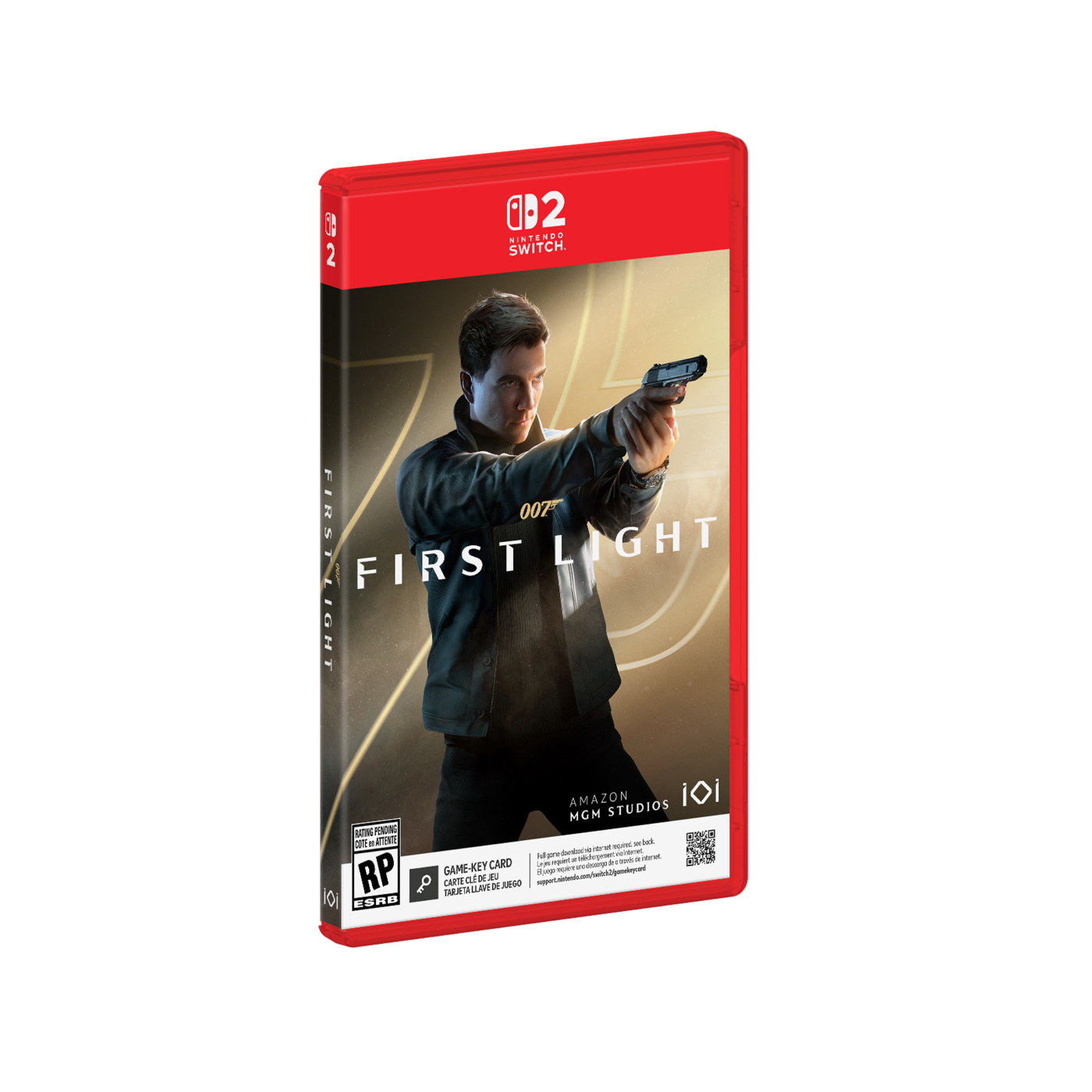 Sure, here is the corrected and grouped text from the image:

---

**Nintendo Switch**

**007 FIRST LIGHT**

**AMAZON STUDIOS**

**MGM STUDIOS**

**GAME-KEY CARD**

**CARTE CLÉ DE JEU**

**TARJETA DE JUEGO**

**RP**

**ESRB**

**MATURE 17+**

**MOTION SENSITIVE**

**MOTION SENSIBLE**

**MOTION SENSIBLE**

**MOTION SENSIBLE**

**MOTION SENSIBLE**

**MOTION SENSIBLE**

**MOTION SENSIBLE**

**MOTION SENSIBLE**

**MOTION SENSIBLE**

**MOTION SENSIBLE**

**MOTION SENSIBLE**

**MOTION SENSIBLE**

**MOTION SENSIBLE**

**MOTION SENSIBLE**

**MOTION SENSIBLE**

**MOTION SENSIBLE**

**MOTION SENSIBLE**

**MOTION SENSIBLE**

**MOTION SENSIBLE**

**MOTION SENSIBLE**

**MOTION SENSIBLE**

**MOTION SENSIBLE**

**MOTION SENSIBLE**

**MOTION SENSIBLE**

**MOTION SENSIBLE**

**MOTION
