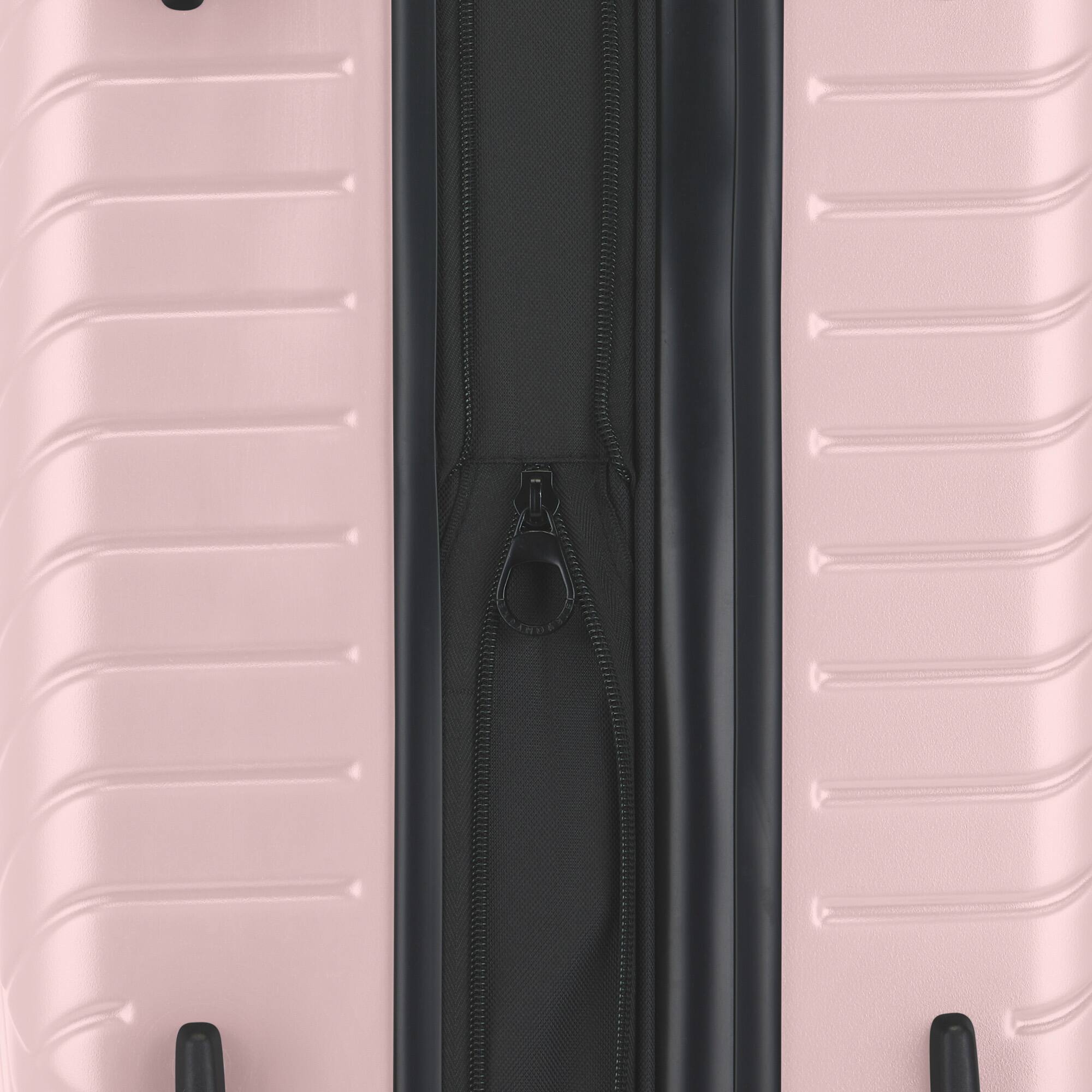 Alt View 3. Bugatti - Berlin 3 Piece Hardside Luggage Set with Expansion - Pink.
