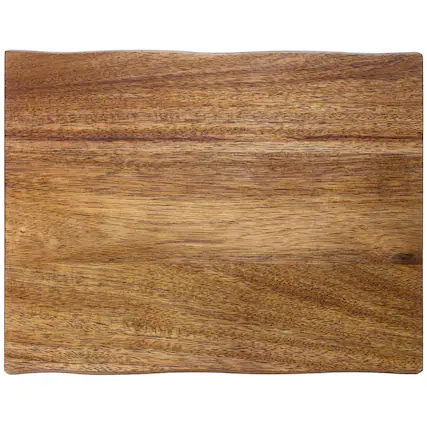 Front. TB Home - Acacia Wood Charcuterie Serving Board.
