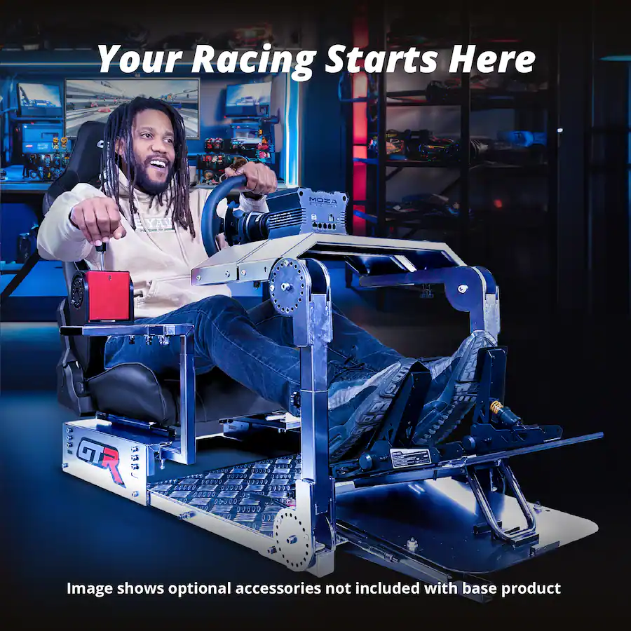 Gtr Racing Simulator Cockpit GTR Simulator GTA Pro Racing Cockpit – Direct Drive Ready, Adjustable ...