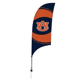 Victory Corps - Auburn Tigers 7.5' Swirl Razor Feather Stake Flag - Navy