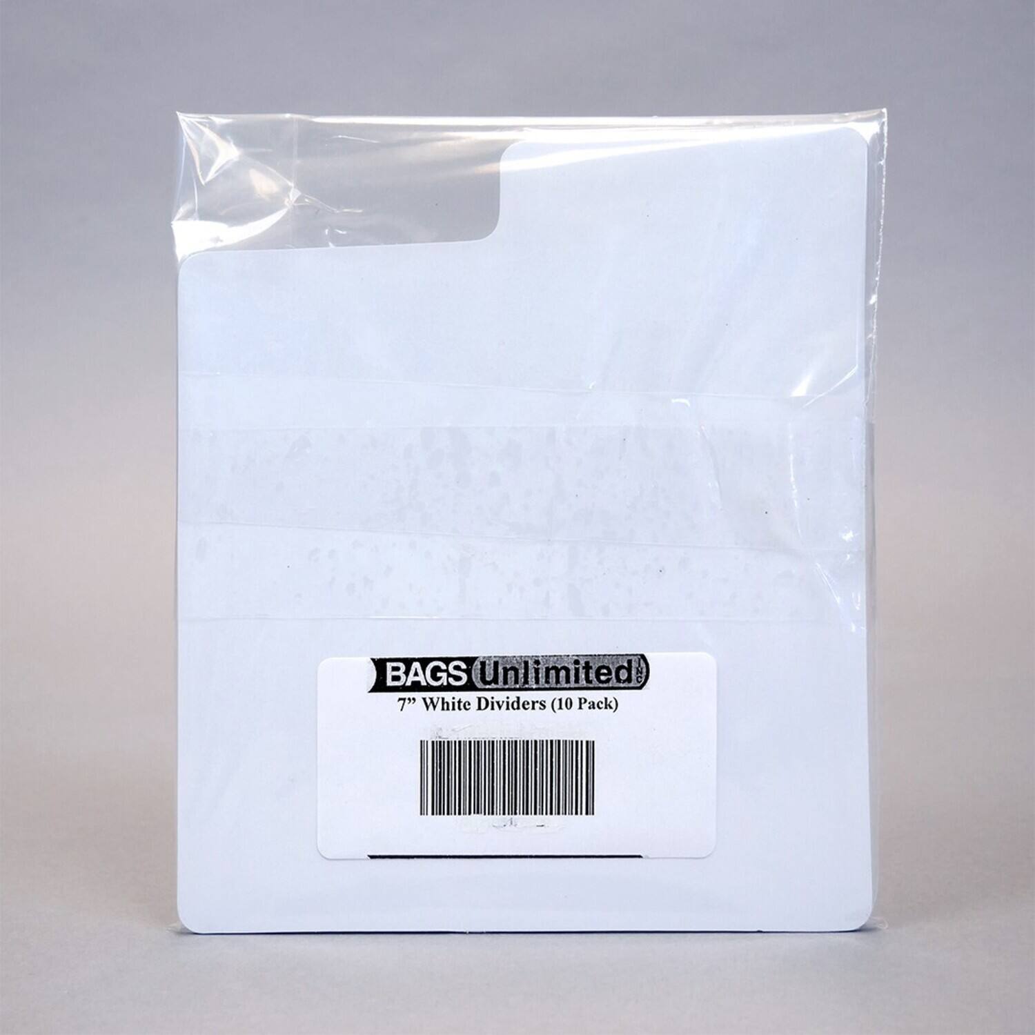 BAGS Unlimited  
7" White Dividers (10 Pack)