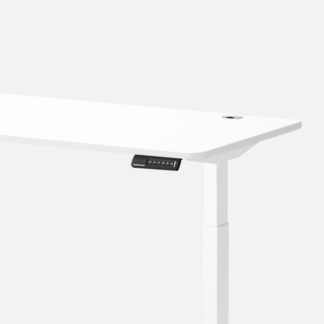 Angle. Autonomous - Autonomous Desk 2 Standing Desk 2-Stage - White - White.