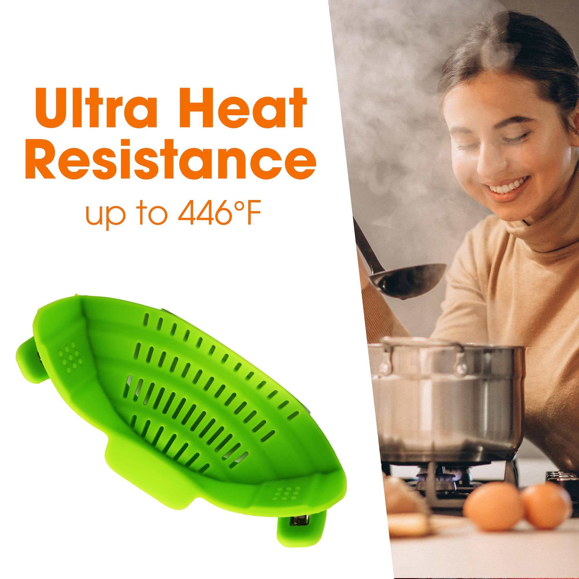 Ultra Heat Resistance up to 446°F