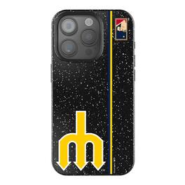 Keyscaper - MLB - Seattle Mariners 1977 Logo iPhone Bling Case - 15 - Black