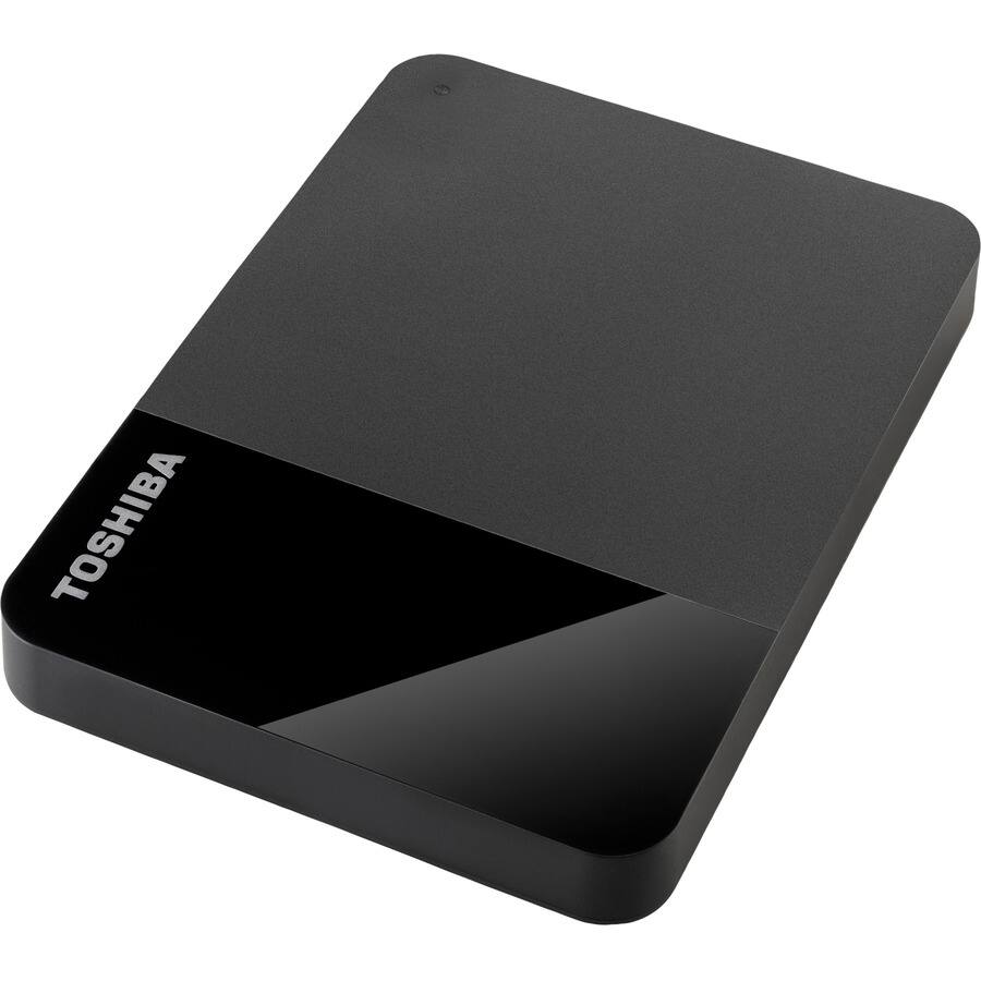 Alt View 7. Toshiba - Toshiba Canvio Ready HDTP310XK3AA 1 TB Portable Hard Drive - External - Black - MAC Device Supported - USB 3.0  - 1 / - Black.