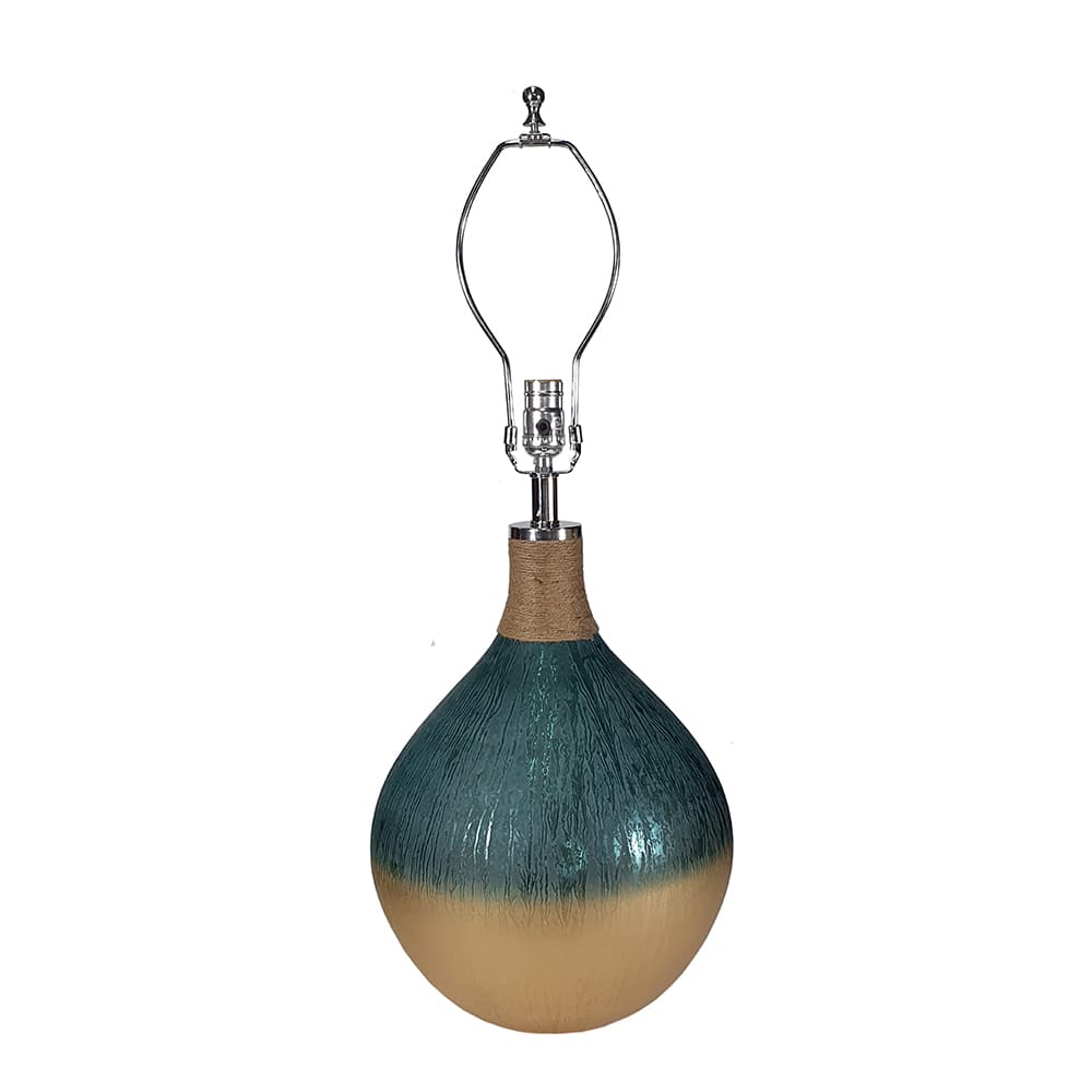 Angle. Luckbyte - 16x285 Inch Diameter Glass Table Lamp Modern Bedside Accent Lamp.