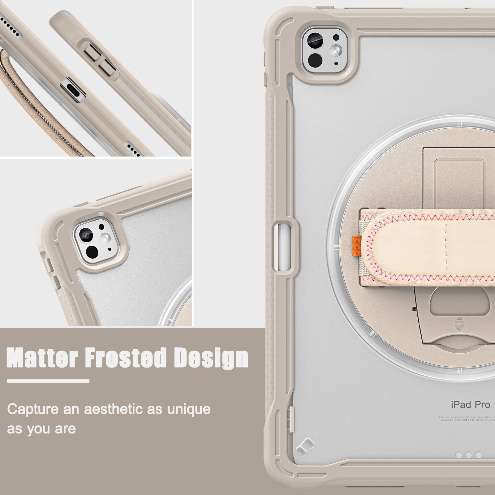 Matter Frosted Design  
Capture an aesthetic as unique as you are  
iPad Pro