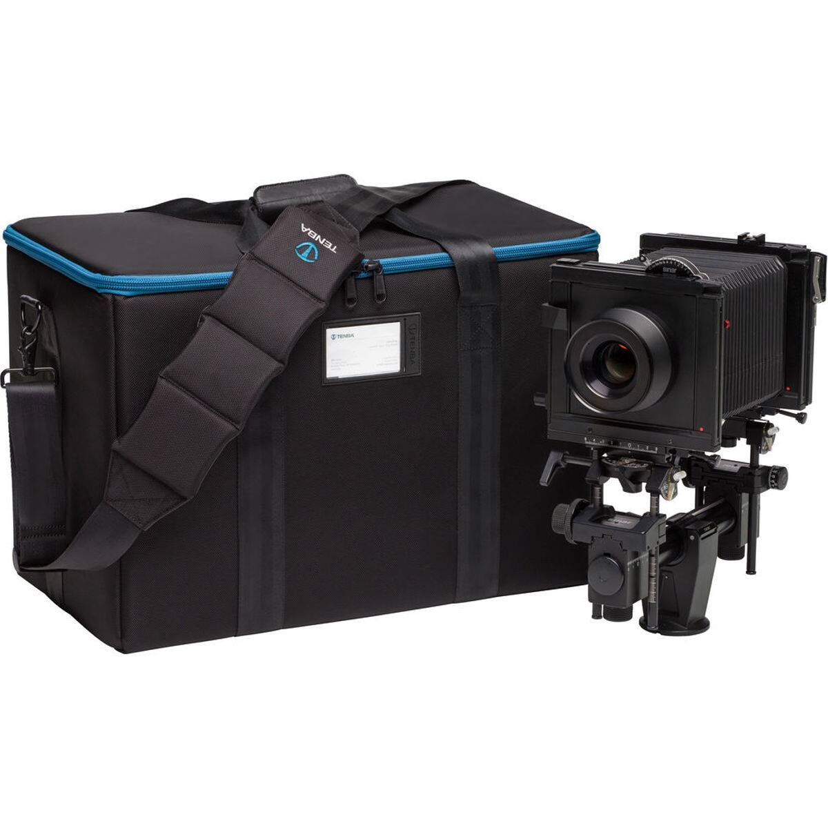 Alt View 5. Tenba - Tenba Car Case CCV45, Large Format 4x5 Camera Fitted Case, Black.