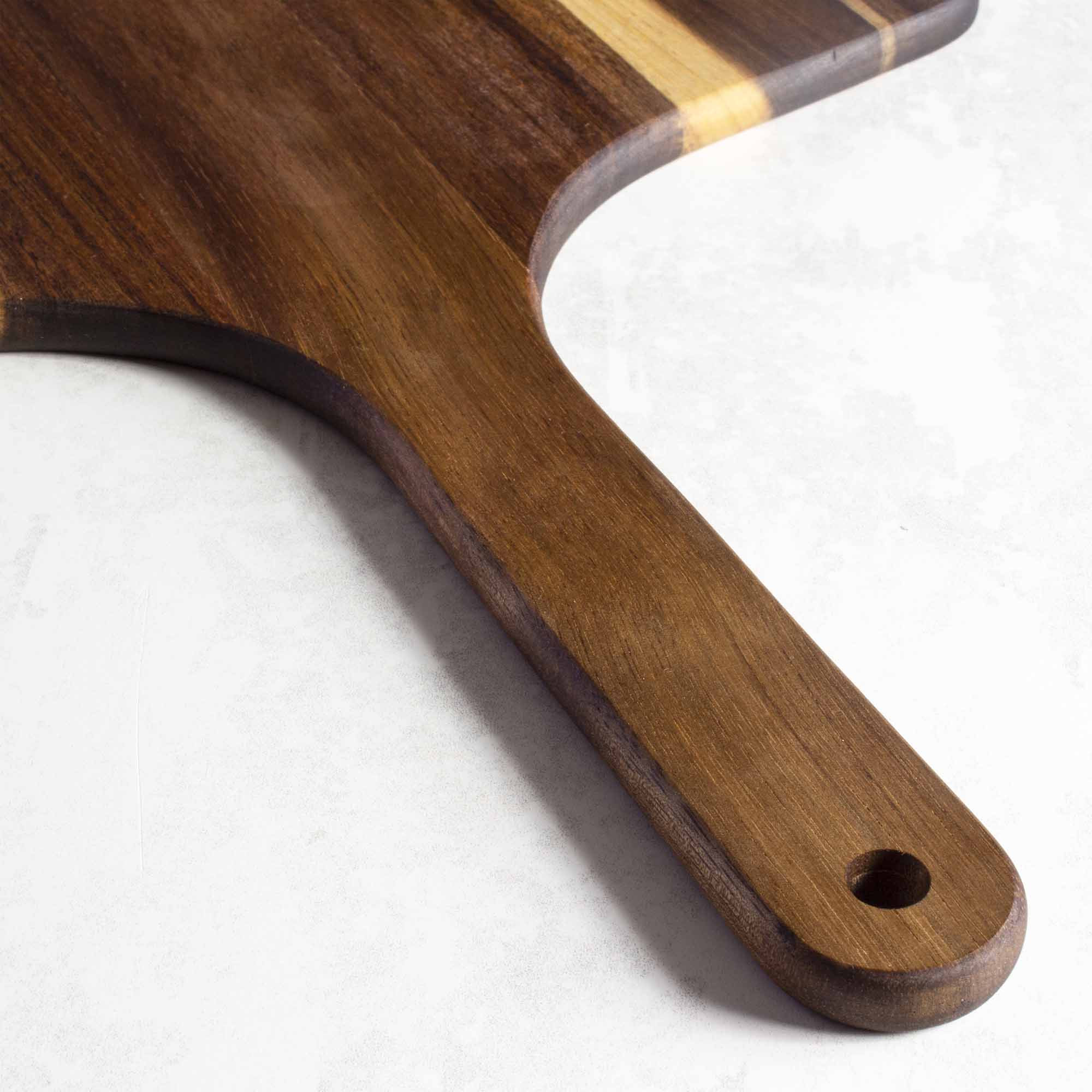 Alt View 2. Rock & Branch - Acacia Wood Pizza Peel, 23-1/4" x 13-3/4".
