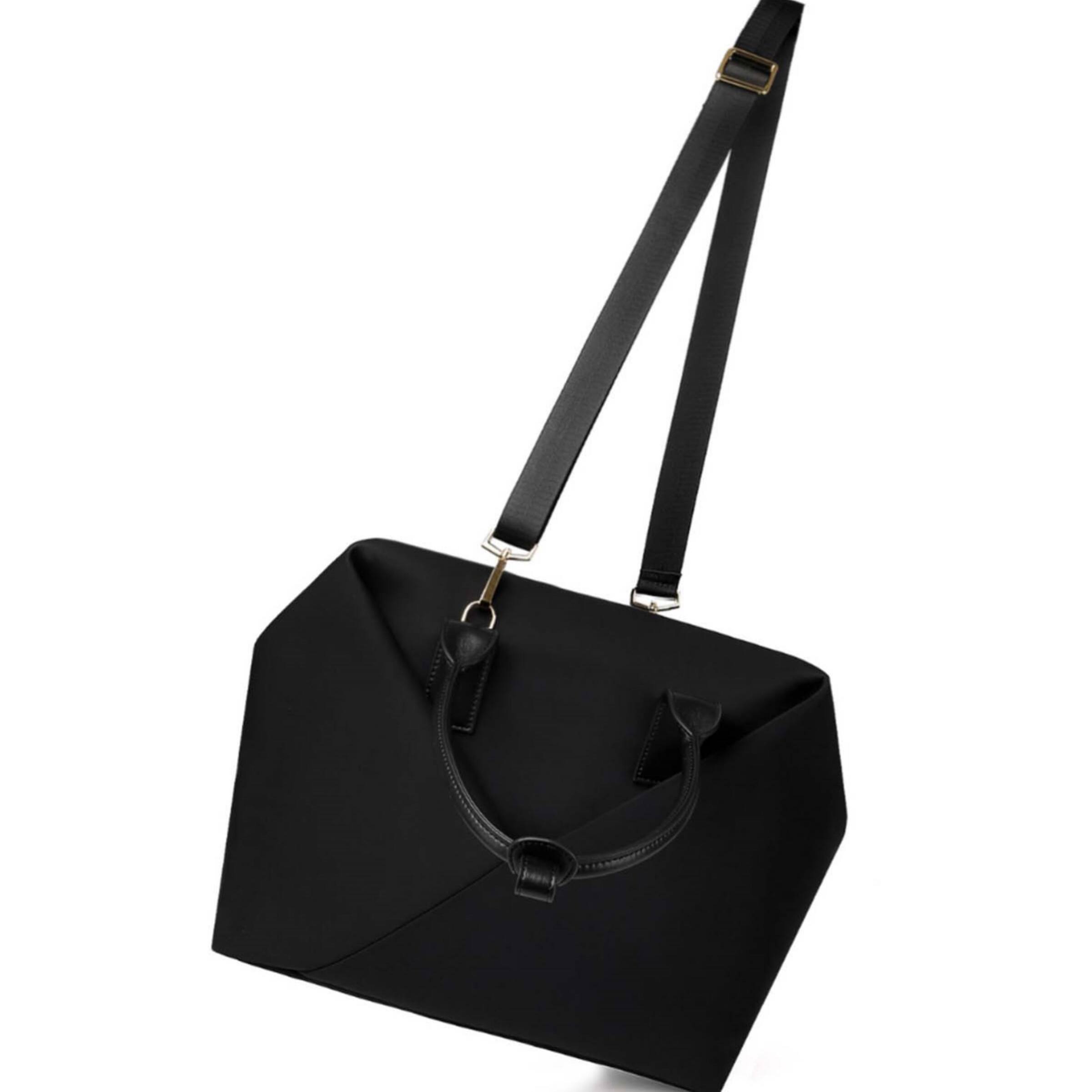 Alt View 1. Lux & Nyx - Lux & Nyx - Origami 15" Laptop Tote - Black - Black.